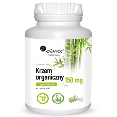 Aliness Krzem organiczny 150 mg x 100 VEGE caps.