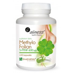 Aliness Methylo Folian 5-mthf 600 μg x 100 caps VEGE