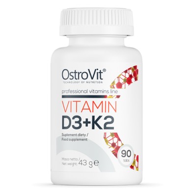 OstroVit Vitamin D3 + K2 90 tabs.