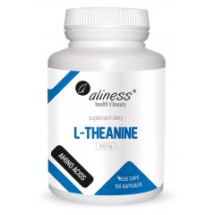 Aliness L-Theanine 200 mg x 100 Vege caps.