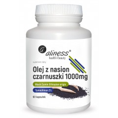 Aliness Olej z nasion czarnuszki 2% 1000 mg x 60 caps