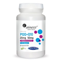 Aliness PQQ MGCPQQ® 20 mg + Q10 50 mg x 60 Vege caps