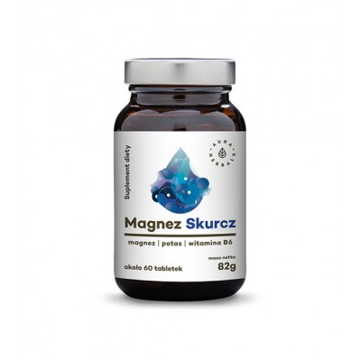 Aura Herbals Magnez Skurcz + potas + witamina B6ok. 60 tabletek