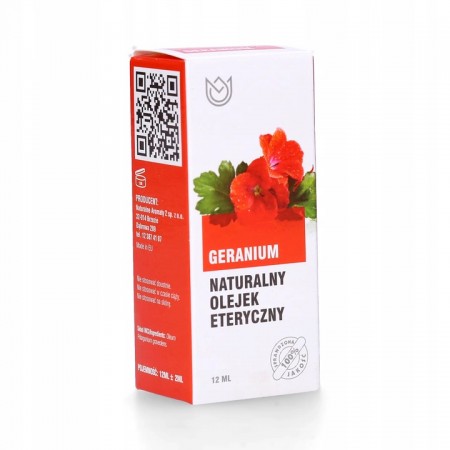 Naturalny olejek eteryczny 12ml - GERANIUM