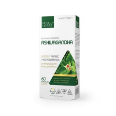 MEDICA HERBS ASHWAGANDHA 500mg 60 kapsułek