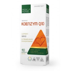 MEDICA HERBS Koenzym Q10 Ubichinon 100mg 40 caps.