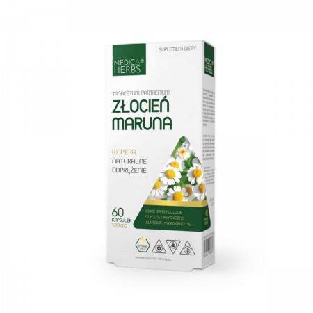 MEDICA HERBS ZŁOCIEŃ MARUNA 520mg 60 kapsułek