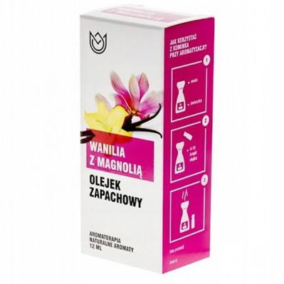 Olejek zapachowy 12ml - WANILIA Z MAGNOLIĄ