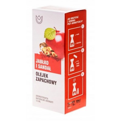 Olejek zapachowy 12ml - JABŁKO I SANDAŁ