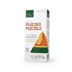 MEDICA HERBS MLECZKO PSZCZELE 300mg 40 kapsułek