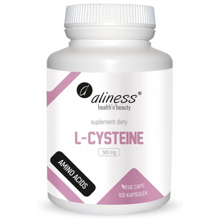 Aliness L-Cysteine 500mg 100 caps.