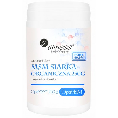 Aliness MSM Siarka Organiczna 250g