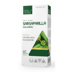 MEDICA HERBS Sarsaparilla (Kolcorośl) 450mg 60 caps.