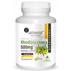 Aliness Rhodiola rosea 500mg x 100 Vege caps