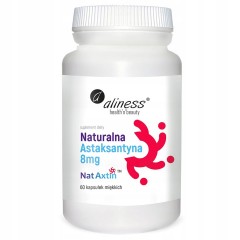 Aliness Naturalna Astaksantyna 8mg 60 kaps