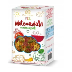 BARTOLINI KIDS Makaron Motomaniaki ze zdrowej paki 250g
