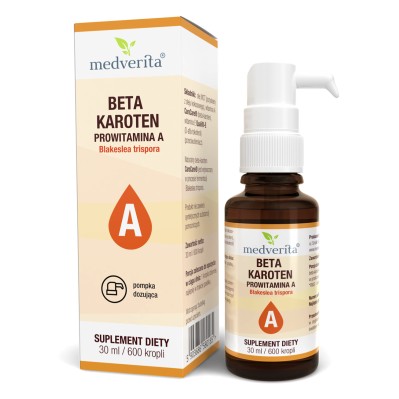 Medverita Beta-karoten prowitamina A - krople 30 ml