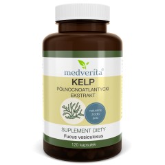 Medverita Kelp północnoatlantycki ekstrakt - 120 kapsułek