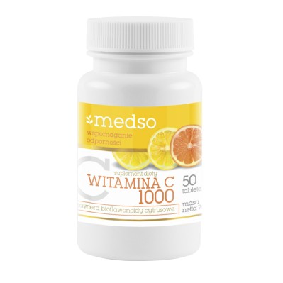 MEDSO WITAMINA C1000 z bioflawonoidami 50 kapsułek