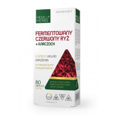 MEDICA HERBS FERMENTOWANY CZERWONY RYŻ + KARCZOCH 60 kapsułek