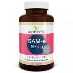 Medverita SAM-e 50mg 120 kapsułek