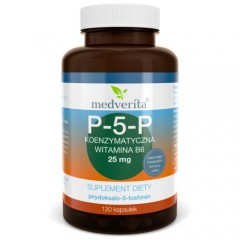 Medverita P-5-P 25mg 120 kapsułek