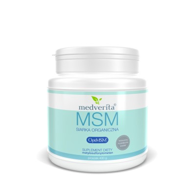 Medverita MSM Siarka organiczna OptiMSM 400g