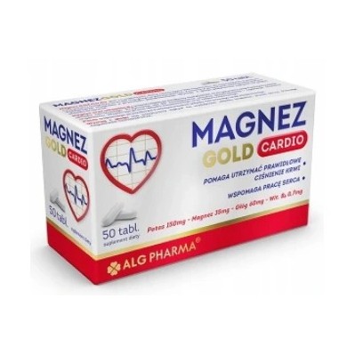 ALG PHARMA MAGNEZ GOLD CARDIO 50 TABLETEK