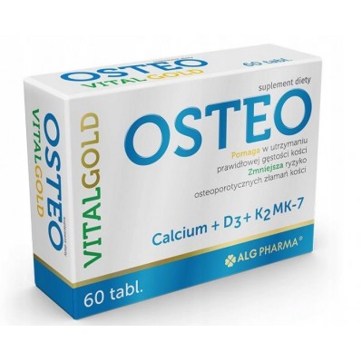 ALG PHARMA OSTEO VITALGOLD 60 TABLETEK