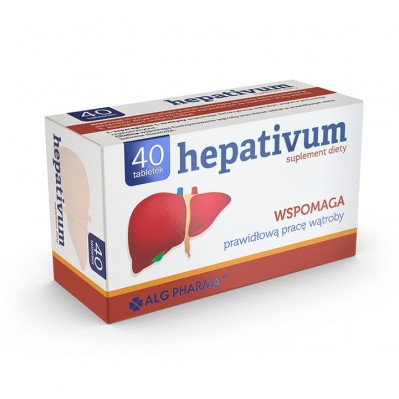 ALG PHARMA HEPATIVUM 40 TABLETEK