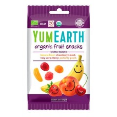 YUMEARTH Żelki bez żelatyny EKO (Fruit Snacks) 50g
