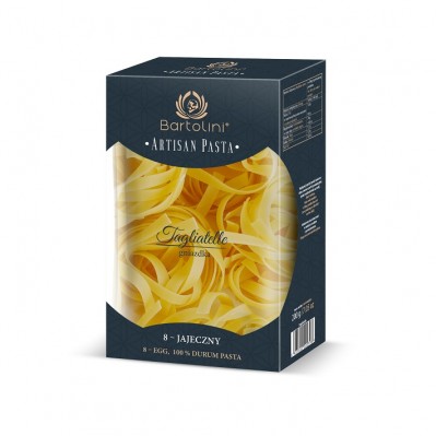 34 BARTOLINI Artisan Makaron Durum 8-jajeczny Tagliatelle 200g